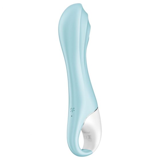 Satisfyer Air Pump Vibrator 5 - chytrý dobíjecí vibrátor s pumpičkou (modrý)