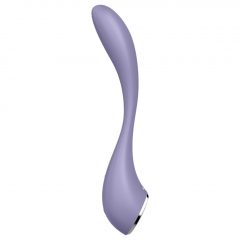   Satisfyer G-spot Flex 5 - chytrý dobíjecí vibrátor pro bod G (fialový)