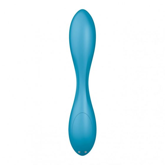 Satisfyer G-spot Flex 1 - dobíjecí, vodotěsný vibrátor pro bod G (zelený)