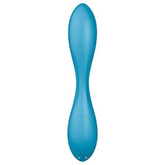 Satisfyer G-spot Flex 1 - dobíjecí, vodotěsný vibrátor pro bod G (zelený)