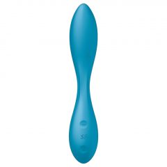   Satisfyer G-spot Flex 1 - dobíjecí, vodotěsný vibrátor pro bod G (zelený)