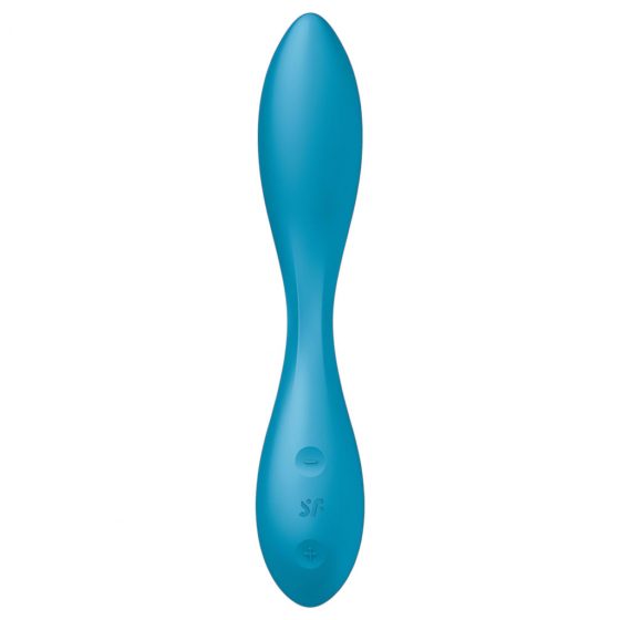 Satisfyer G-spot Flex 1 - dobíjecí, vodotěsný vibrátor pro bod G (zelený)