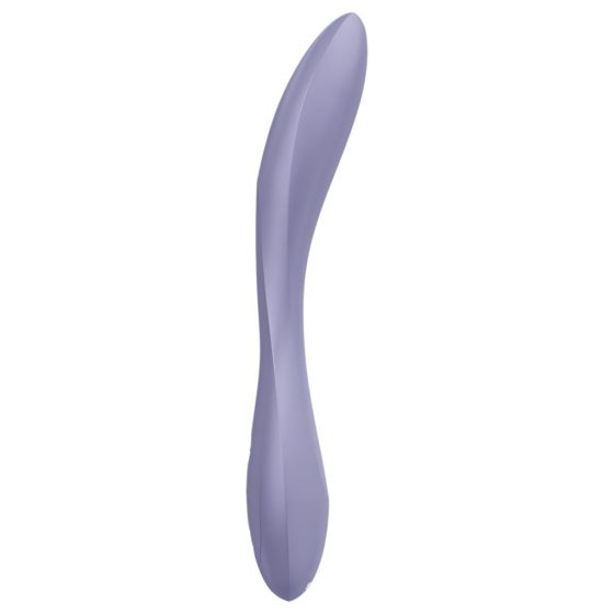 Satisfyer G-spot Flex 2 - akumulátorový, vodotěsný vibrátor na bod G (fialový)