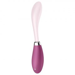   Satisfyer G-Spot Flex 3 - dobíjecí vibrátor pro bod G (růžová a vínová)