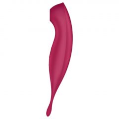   Satisfyer Twirling Pro - nabíjecí smart vibrátor na klitoris 2 v 1 (červený)