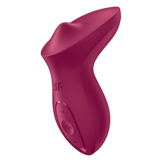 Satisfyer Exciterrr - Rotační vibrátor na klitoris s korálky (červený)