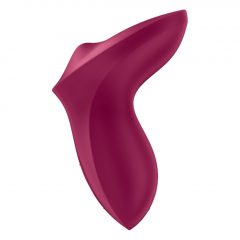   Satisfyer Exciterrr - Rotační vibrátor na klitoris s korálky (červený)