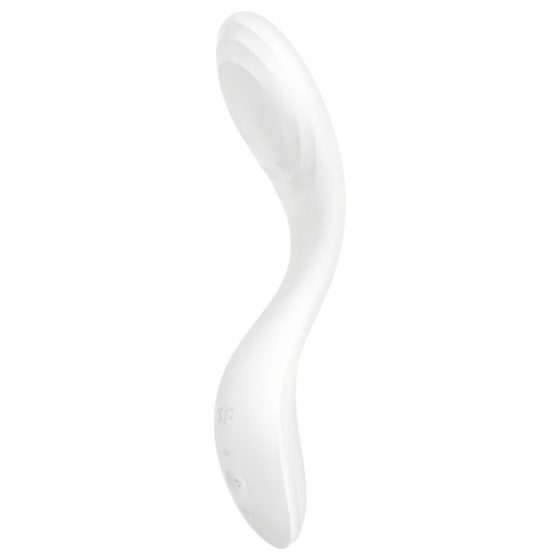 Satisfyer Rrrolling - nabíjecí pohyblivý vibrátor na bod G (bílý)