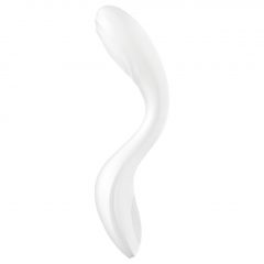   Satisfyer Rrrolling - akumulátorový G-bod vibrátor s pohyblivými kuličkami (bílý)