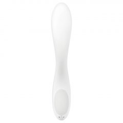   Satisfyer Rrrolling - akumulátorový G-bod vibrátor s pohyblivými kuličkami (bílý)