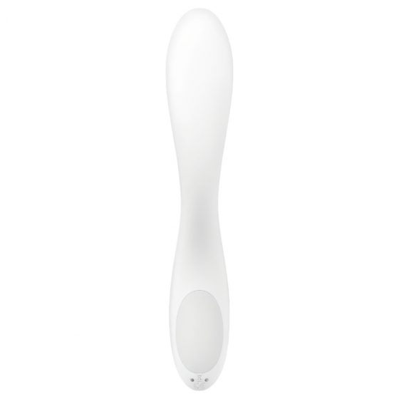 Satisfyer Rrrolling - nabíjecí pohyblivý vibrátor na bod G (bílý)