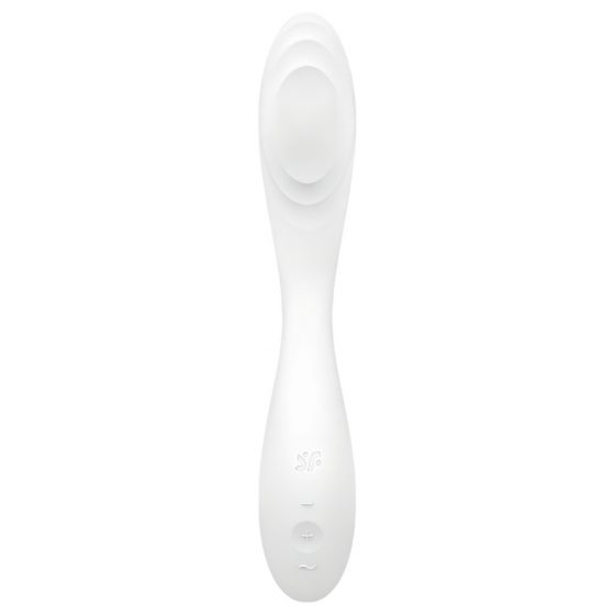 Satisfyer Rrrolling - nabíjecí pohyblivý vibrátor na bod G (bílý)