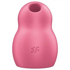   Satisfyer Pro To Go 1 - dobíjecí, vzduchový vibrátor na klitoris (červený)