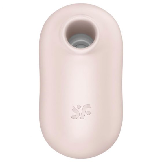 Satisfyer Pro To Go 2 - dobíjecí, vzduchový vibrátor na klitoris (béžový)