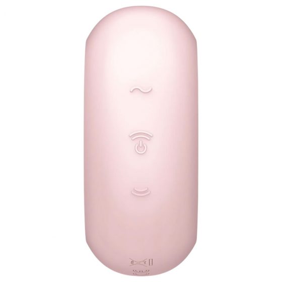 Satisfyer Pro To Go 3 - akumulátorový, tlakové vlny klitorální stimulátor (růžová)