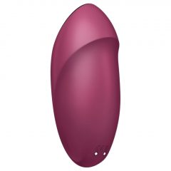   Satisfyer Tap & Climax 1 - 2v1 vibrátor a stimulátor klitorisu (červený)