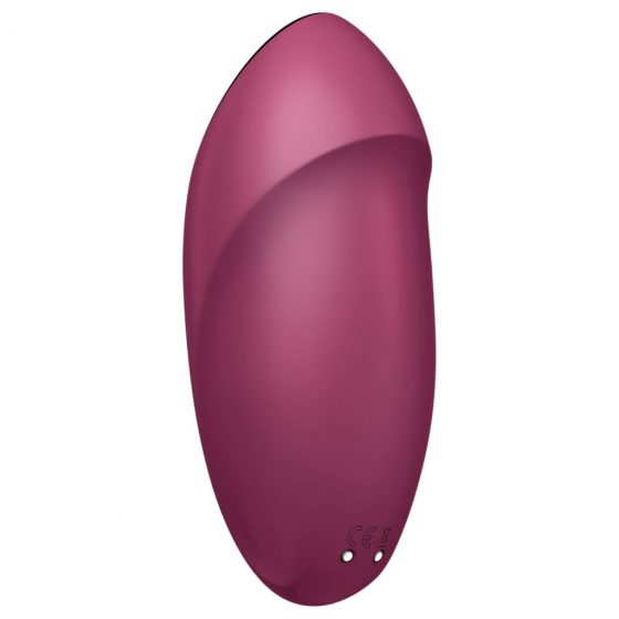 Satisfyer Tap & Climax 1 - 2v1 vibrátor a stimulátor klitorisu (červený)