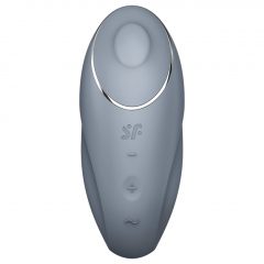   Satisfyer Tap & Climax 1 - 2v1 vibrátor a stimulátor klitorisu (šedá)