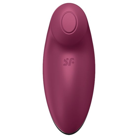 Satisfyer Tap & Climax 2 - 2v1 klitorální stimulátor a vibrátor (červený)