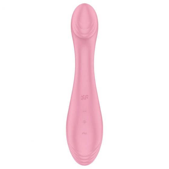 Satisfyer G-Force - dobíjecí, vodotěsný vibrátor pro bod G (růžový)