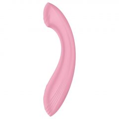   Satisfyer G-Force - dobíjecí, vodotěsný vibrátor pro bod G (růžový)