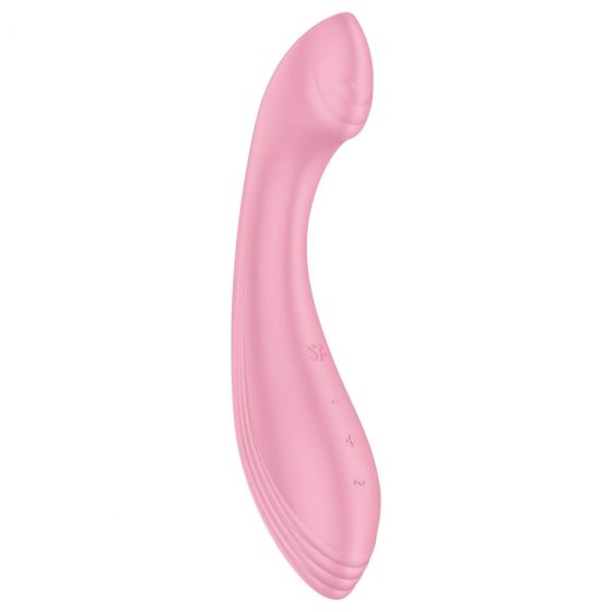 Satisfyer G-Force - dobíjecí, vodotěsný vibrátor pro bod G (růžový)