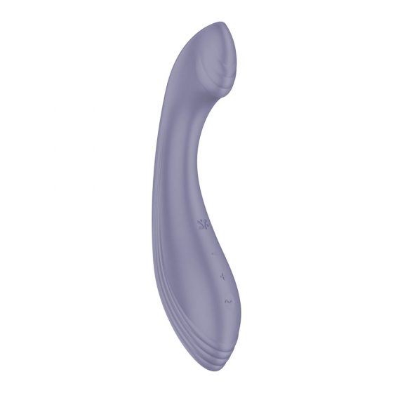 Satisfyer G-Force - dobíjecí, vodotěsný vibrátor pro bod G (fialový)