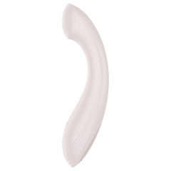   Satisfyer G-Force - dobíjecí, vodotěsný vibrátor pro bod G (béžový)