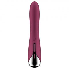   Satisfyer Spinning Vibe 1 - vibrátor s rotující hlavicí pro bod G (červený)