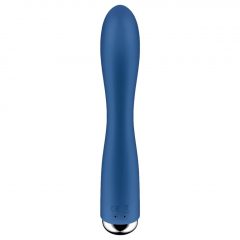   Satisfyer Spinning Rabbit 1 - Rotační vibrátor s rotující pákou (modrý)