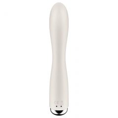   Satisfyer Spinning Rabbit 1 - rotující vibrátor s ramínkem na klitoris (béžový)