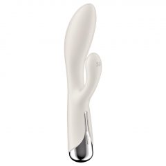   Satisfyer Spinning Rabbit 1 - rotační vibrátor s rotující pákou (béžový)