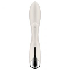   Satisfyer Spinning Rabbit 1 - rotující vibrátor s ramínkem na klitoris (béžový)