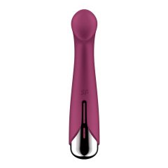   Satisfyer Spinning G-Spot 1 - vibrátor s rotující hlavicí pro bod G (červený)