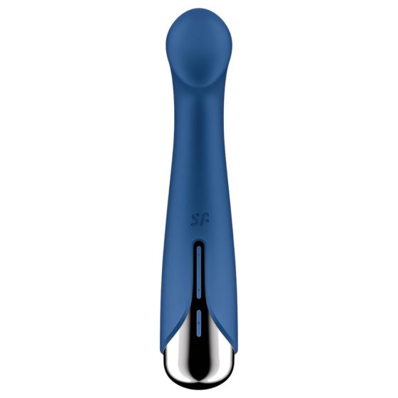 Satisfyer Spinning G-Spot 1 - vibrátor s rotující hlavicí pro bod G (modrý)