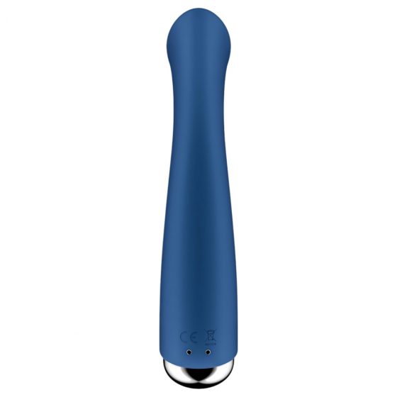 Satisfyer Spinning G-Spot 1 - vibrátor s rotující hlavicí pro bod G (modrý)