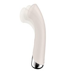   Satisfyer Spinning G-Spot 1 - vibrátor s rotující hlavicí pro bod G (béžový)