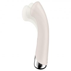   Satisfyer Spinning G-Spot 1 - vibrátor s rotující hlavicí pro bod G (béžový)