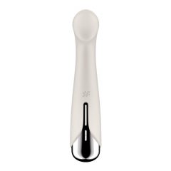   Satisfyer Spinning G-Spot 1 - vibrátor s rotující hlavicí pro bod G (béžový)