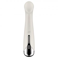   Satisfyer Spinning G-Spot 1 - vibrátor s rotující hlavicí pro bod G (béžový)