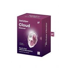   Satisfyer Cloud Dancer - dobíjecí vzduchový stimulátor klitorisu (růžový a bílý)