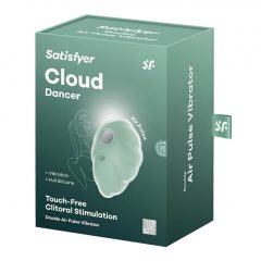   Satisfyer Cloud Dancer - dobíjecí vzduchový stimulátor klitorisu (máta)