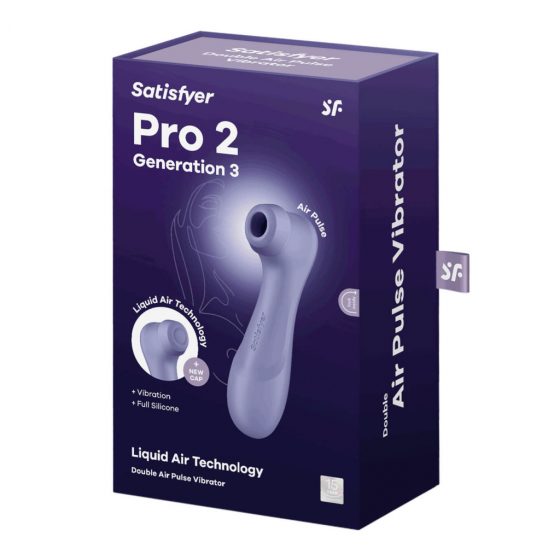 Satisfyer Pro 2 Gen3 - nabíjecí stimulátor na klitoris se vzduchovou vlnou (fialový)