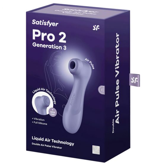 Satisfyer Pro 2 Gen3 - nabíjecí stimulátor na klitoris se vzduchovou vlnou (fialový)