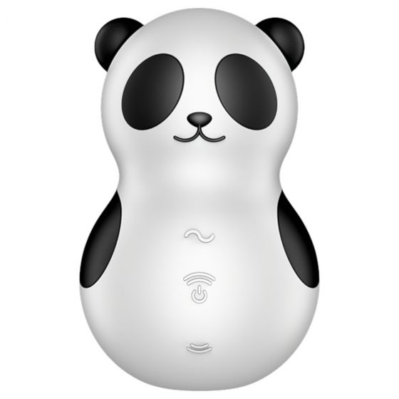 Satisfyer Pocket Panda - bezdotykový stimulátor klitorisu (černý)