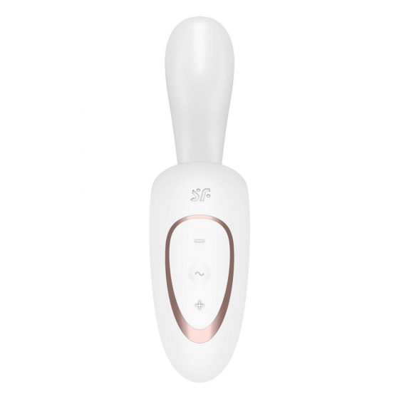 Satisfyer G for Goddess 1 - bezdrátový vibrátor na klitoris a bod G (bílý)