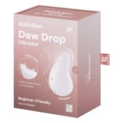   Satisfyer Dew Drop - dobíjecí vodotěsný vibrátor na klitoris (bílý)