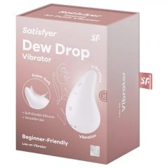   Satisfyer Dew Drop - dobíjecí vodotěsný vibrátor na klitoris (bílý)