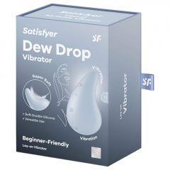   Satisfyer Dew Drop - dobíjecí, vodotěsný vibrátor na klitoris (modrý)