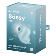   Satisfyer Sassy Seal - Airwave Clitoral Irrigator (tyrkysový)